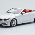 Mercedes AMG S65 A217 カブリオレ シルバー GT Spirit 1:18