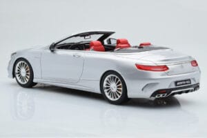 Mercedes AMG S65 A217 カブリオレ シルバー GT Spirit 1:18 GT764 レジン - 画像 5/6