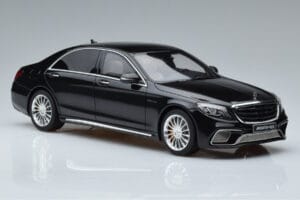 Mercedes AMG S65 W222 ブラック GT Spirit 1:18 GT228 レジン - 画像 4/6
