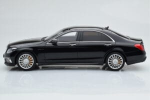 Mercedes AMG S65 W222 ブラック GT Spirit 1:18 ZM043 レジン - 画像 3/6