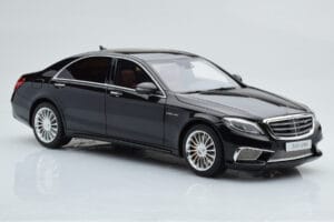 Mercedes AMG S65 W222 ブラック GT Spirit 1:18 ZM043 レジン - 画像 4/6