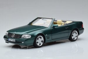 Mercedes SL500 R129 グリーンメタリック Norev 1:18 183753 メタル