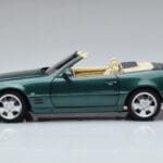 Mercedes SL500 R129 グリーンメタリック Norev 1:18 183753 メタル - image 5 of 8