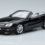 Mercedes SL500 R230 ブラック Norev 1:18 183840 メタル