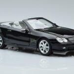 Mercedes SL500 R230 ブラック Norev 1:18 183840 メタル - image 5 of 8