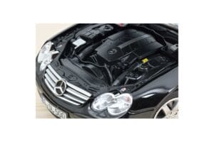 Mercedes SL500 R230 ブラック Norev 1:18 183840 メタル - 画像 7/8