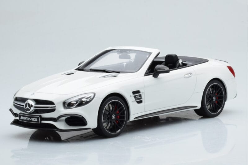Mercedes AMG SL63 R231 ホワイト GT Spirit 1:18