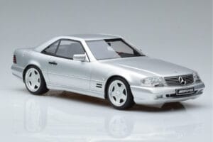 Mercedes SL 73 AMG R129 ブリリアントシルバー Otto 1:18 OT240 レジン - 画像 4/6