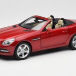 Mercedes SLK R172 Designo ジルコン レッド Minichamps 1:18