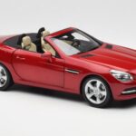 Mercedes SLK R172 Designo ジルコン レッド Minichamps 1:18 - image 6 of 8