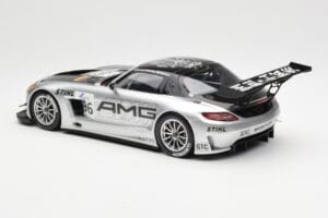 Mercedes SLS AMG GT3 #96 M. Hakkinen AMG Customer Sports 6 Hours of Zhuhai ILMC 2011 Minichamps 1:18 B66960197 メタル - 画像 5/6