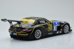 Mercedes SLS AMG GT3 Rowe Racing #125 Zehe / Bullitt / Renger / Hartung ADAC 24 Hours of Nurburgring 2013 Minichamps 1:18 151 - 画像 2/6