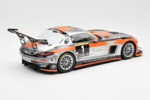 Mercedes SLS AMG GT3 #1 Team Abu Dhabi By Black Falcon K. Al Qubaisi / Edwards / M. Bleekemolen / B. Schneider Winners 24 Hou - 画像 2/6
