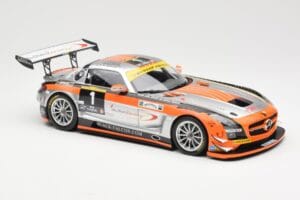Mercedes SLS AMG GT3 #1 Team Abu Dhabi By Black Falcon K. Al Qubaisi / Edwards / M. Bleekemolen / B. Schneider Winners 24 Hou - 画像 4/6