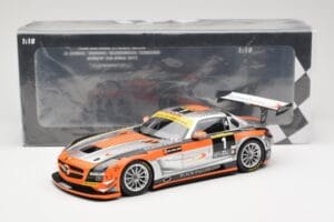 Mercedes SLS AMG GT3 #1 Team Abu Dhabi By Black Falcon K. Al Qubaisi / Edwards / M. Bleekemolen / B. Schneider Winners 24 Hou - 画像 6/6