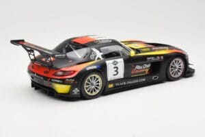 Mercedes SLS AMG GT3 #3 Team Abu Dhabi By Black Falcon K. Al Qubaisi / M. Bleekemolen / B. Schneider Winners Gulf 12 Hours Ab - 画像 2/6