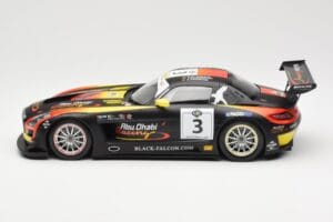 Mercedes SLS AMG GT3 #3 Team Abu Dhabi By Black Falcon K. Al Qubaisi / M. Bleekemolen / B. Schneider Winners Gulf 12 Hours Ab - 画像 3/6