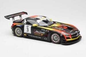 Mercedes SLS AMG GT3 #3 Team Abu Dhabi By Black Falcon K. Al Qubaisi / M. Bleekemolen / B. Schneider Winners Gulf 12 Hours Ab - 画像 4/6