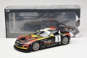 Mercedes SLS AMG GT3 #3 Team Abu Dhabi By Black Falcon K. Al Qubaisi / M. Bleekemolen / B. Schneider Winners Gulf 12 Hours Ab - 画像 6/6