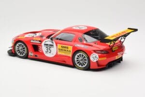 Mercedes SLS AMG GT3 #35 Team Black Falcon T. Heyer / Jafer / Lemeret 24 Hours of Spa 2011 Minichamps 1:18 151113135 メタル - 画像 5/6