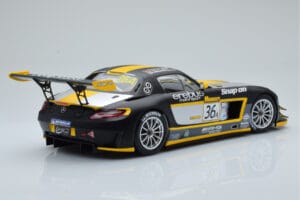 Mercedes SLS AMG GT3 Team Erebus Motorsport #36 B. Schneider / A. Jager / C. Roloff Winners Bathurst 12 Hours 2013 Minichamps - 画像 2/6