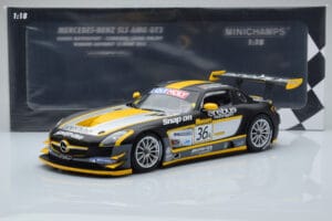 Mercedes SLS AMG GT3 Team Erebus Motorsport #36 B. Schneider / A. Jager / C. Roloff Winners Bathurst 12 Hours 2013 Minichamps - 画像 6/6