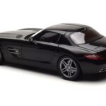 Mercedes SLS AMG オブシディアンブラック メタリック Minichamps 1:18 - image 6 of 7