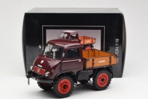 Mercedes Unimog 401 With Westfalia Cabin Schuco 1:18 450014300 メタル - 画像 8/8