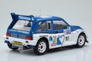 MG Metro 6R4 #10 M. Wilson / N. Harris RAC Rally 1986 IXO 1:18 18RMC068A メタル - 画像 2/6