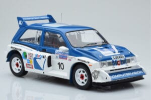 MG Metro 6R4 #10 M. Wilson / N. Harris RAC Rally 1986 IXO 1:18 18RMC068A メタル - 画像 4/6