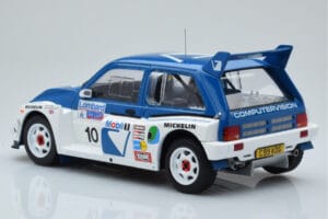 MG Metro 6R4 #10 M. Wilson / N. Harris RAC Rally 1986 IXO 1:18 18RMC068A メタル - 画像 5/6
