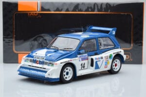 MG Metro 6R4 #14 D. Llewellin / P. Short RAC Rally 1986 IXO 1:18 18RMC068C メタル - 画像 6/6