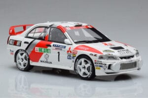 Mitsubishi Lancer Evo 4 T. Makinen / S. Harjanne Rally Catalunya 1997 Otto 1:18 OT409 レジン - 画像 4/6