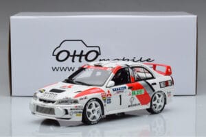 Mitsubishi Lancer Evo 4 T. Makinen / S. Harjanne Rally Catalunya 1997 Otto 1:18 OT409 レジン - 画像 6/6