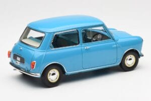 Morris Mini Minor ブルー Kyosho 1:18 08964BL メタル - 画像 3/8