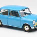 Morris Mini Minor ブルー Kyosho 1:18 - image 6 of 8