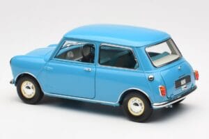 Morris Mini Minor ブルー Kyosho 1:18 08964BL メタル - 画像 7/8