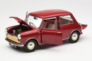 Morris Mini Minor レッド Kyosho 1:18 08964R メタル - 画像 2/8