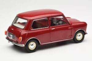 Morris Mini Minor レッド Kyosho 1:18 08964R メタル - 画像 3/8