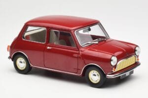 Morris Mini Minor レッド Kyosho 1:18 08964R メタル - 画像 6/8