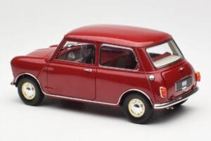 Morris Mini Minor レッド Kyosho 1:18 08964R メタル - 画像 7/8
