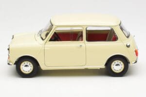 Morris Mini Minor ホワイト Kyosho 1:18 08964W メタル - 画像 4/8
