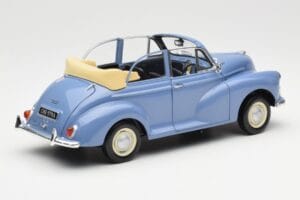 Morris Minor カブリオレ ブルー Minichamps 1:18 150137030 メタル - 画像 3/8