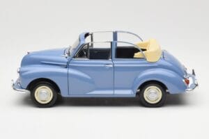 Morris Minor カブリオレ ブルー Minichamps 1:18 150137030 メタル - 画像 4/8