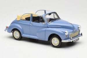 Morris Minor カブリオレ ブルー Minichamps 1:18 150137030 メタル - 画像 6/8