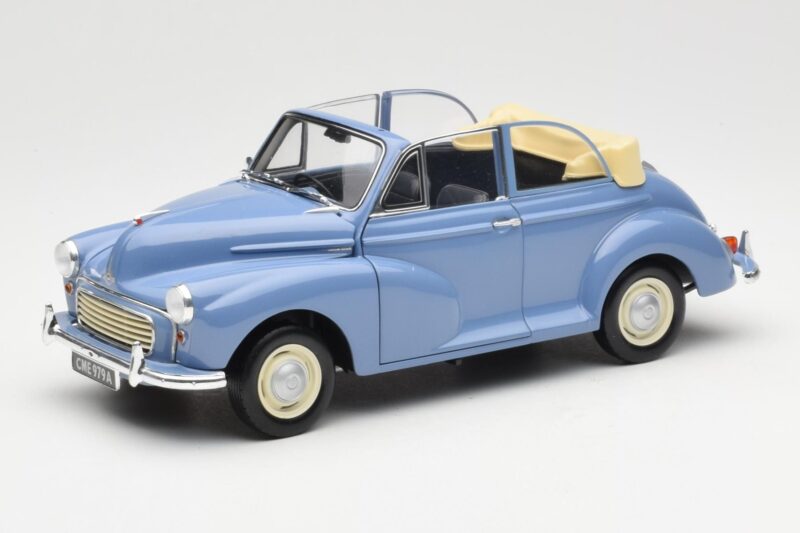 Morris Minor カブリオレ ブルー Minichamps 1:18