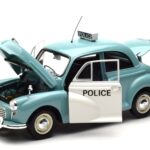 Morris Minor ポリス ブルー & ホワイト Minichamps 1:18 - image 2 of 8