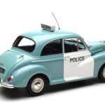 Morris Minor ポリス ブルー & ホワイト Minichamps 1:18 - image 3 of 8