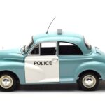 Morris Minor ポリス ブルー & ホワイト Minichamps 1:18 - image 4 of 8