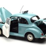 Morris Minor ポリス ブルー & ホワイト Minichamps 1:18 - image 5 of 8